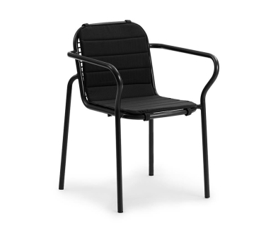 Preview: 2er Set Vig Sitzkissen schwarz